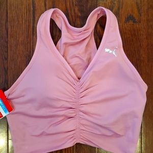 Pink Puma sports bra, NWT, S L